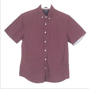 Men’s DENIM & Flower button down NWT